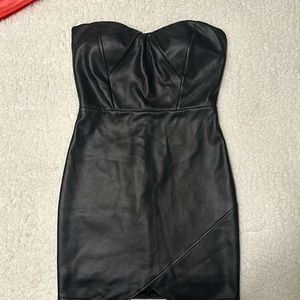 Bebe strapless mini dress